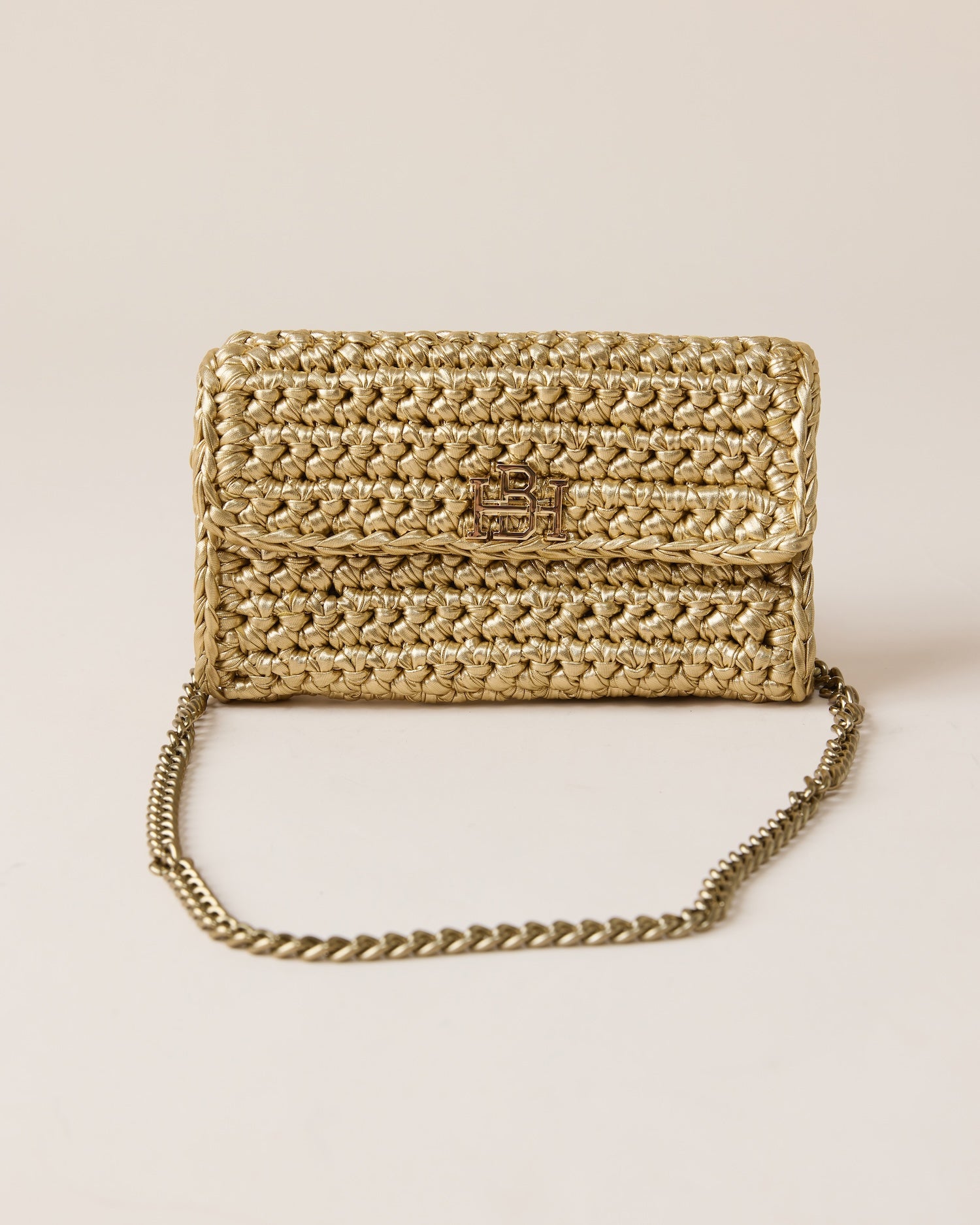 MONTE LARGE Metallic gold